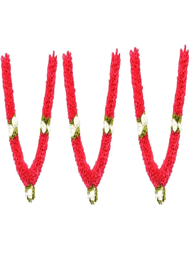 Veltic- Pack of Three Half Meter Garland-Dark Pink VE51DP - Image 2